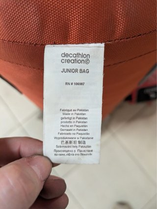 Saco boxeo y guantes de boxeo rojos DOMYOS 8 OZ