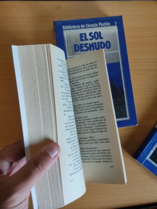 Tres libros biblioteca Ciencia ficción