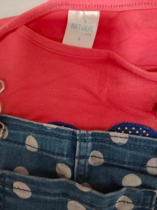 2 Conjunto Peto y Camiseta