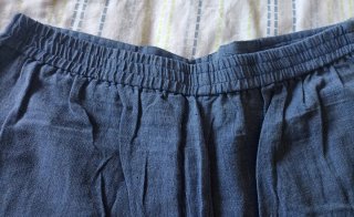 Pantalón ancho vaquero con bordados