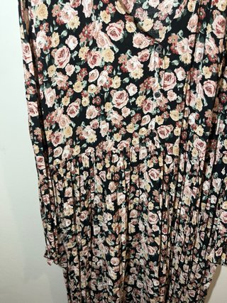Vestido floral Pull&Bear Talla XL