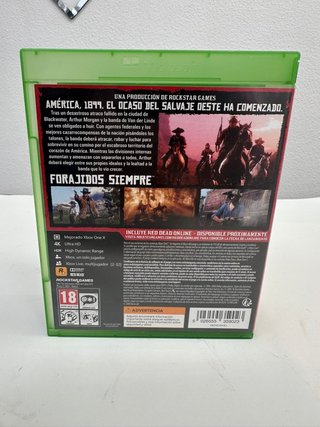 Videojuego Xbox One Red Dead II