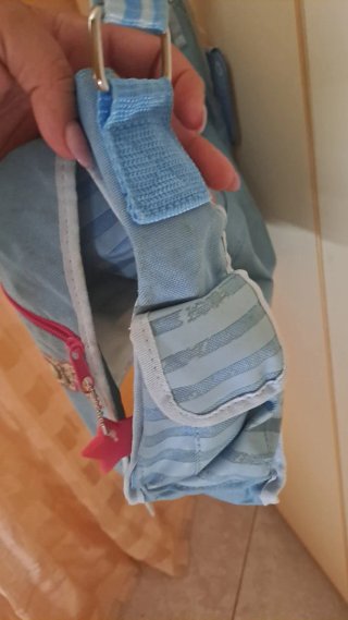 Borsa tracolla Disney Eeyore azzurra