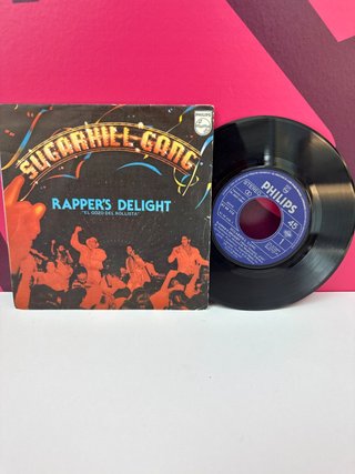 Vinilo Singles Sugarhill Gang Rappers Delight