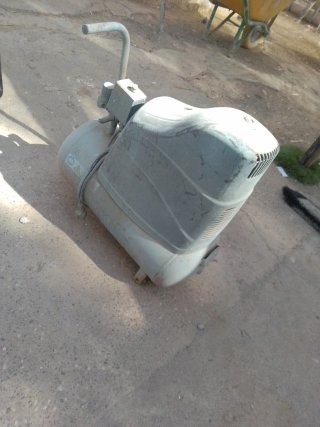 Compresor de aire con manómetros