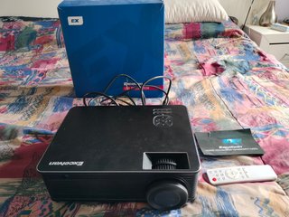 Proyector Excelvan Negro M5 Cine en Casa