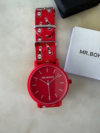 Reloj MR.BOHO Rojo Nuevo