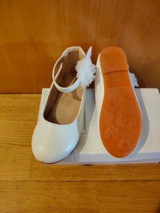 Zapatos de comunión blancos talla 30