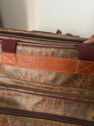 Maleta de viaje vintage SALVADOR BACHELLER