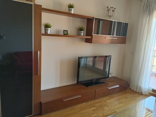 Mueble modular salón Nogal 3m