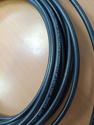 Cable Coaxial Theta 2.4 GHz 15m Baja Pérdida