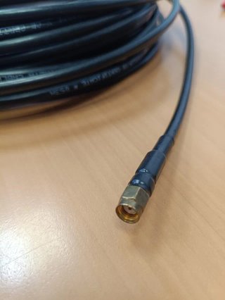 Cable Coaxial Theta 2.4 GHz 15m Baja Pérdida