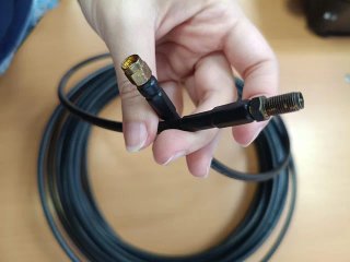 Cable Coaxial Theta 2.4 GHz 15m Baja Pérdida
