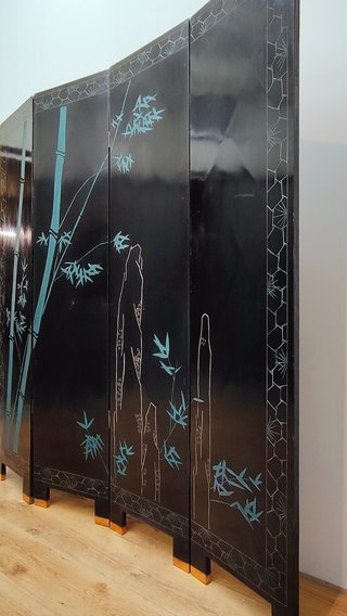 Biombo Chino Plegable 4 Paneles