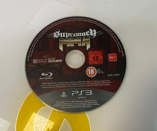 Videojuego PS3 Supremacy Mma
