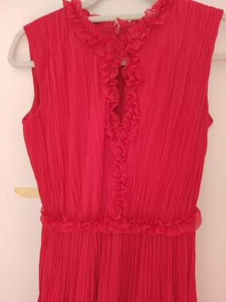 Vestido largo rojo