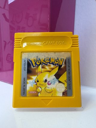 Videojuego Gam boy Pokemon Amarillo