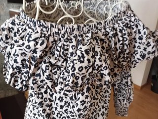 Vestido corto estampado floral