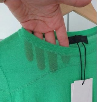 Jersey Zara verde talla M