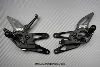 Estriberas retrasadas YAMAHA YZF R6 2003 - 2005