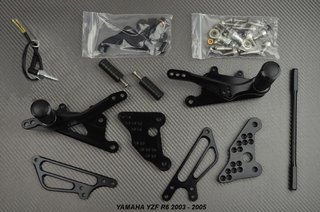Estriberas retrasadas YAMAHA YZF R6 2003 - 2005