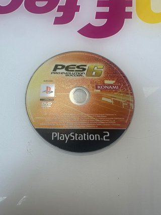 Videojuego PS2 pes 6 (sin caratula)