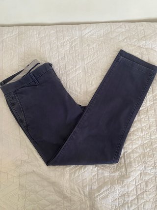 Pantalón Chino Azul Marino Tommy Hilfiger