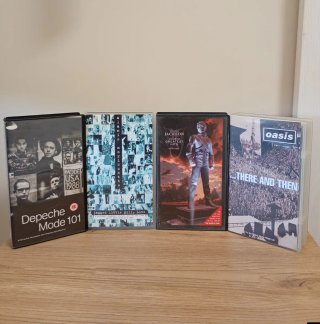 Lote 4 Películas VHS Música (Clasicazos) V.O