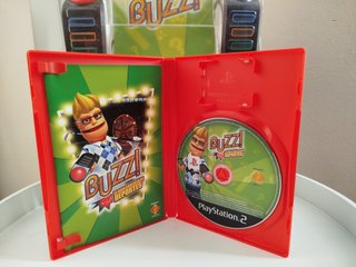 Juego Buzz! El Gran Concurso Deportes PS2 4 Mandos