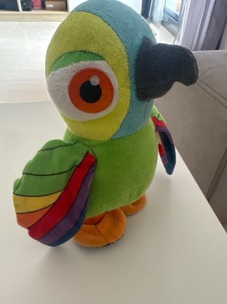 Loro Pepe Zenón Peluche (el que va con Pilas)