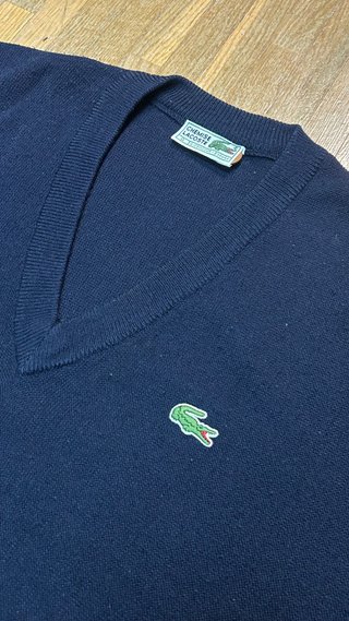 Jersey Lacoste Vintage Azul Talla M