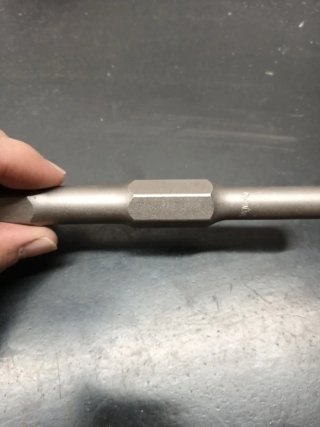Cincel Hexagonal para Taladro Percutor