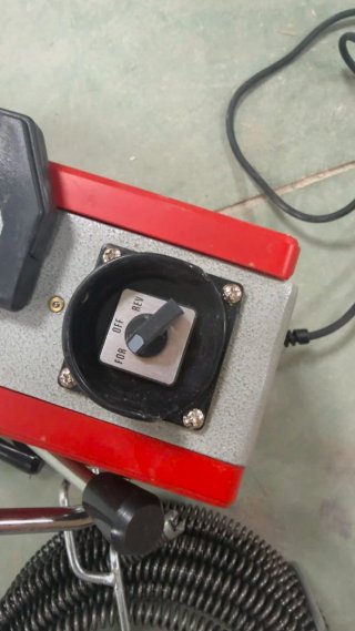Desatascadora Eléctrica Espiral Tuberías