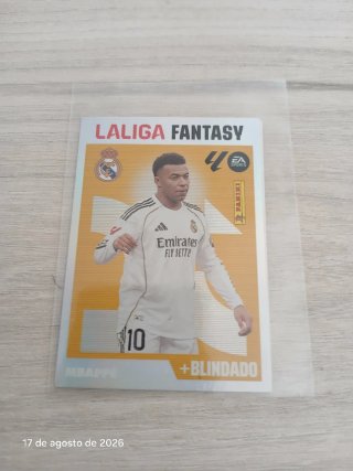 Cromo Mbappé LaLiga Fantasy Panini 26/27