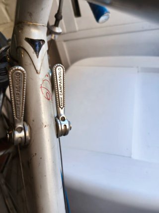 Bicicleta de carretera clásica