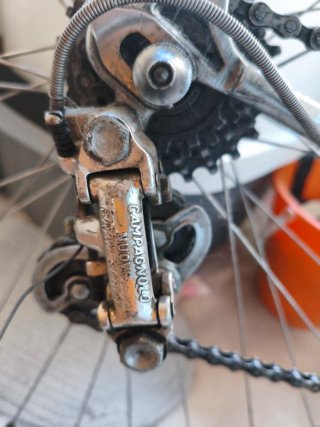 Bicicleta de carretera clásica