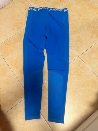 Mallas Nike Pro Azul Mujer