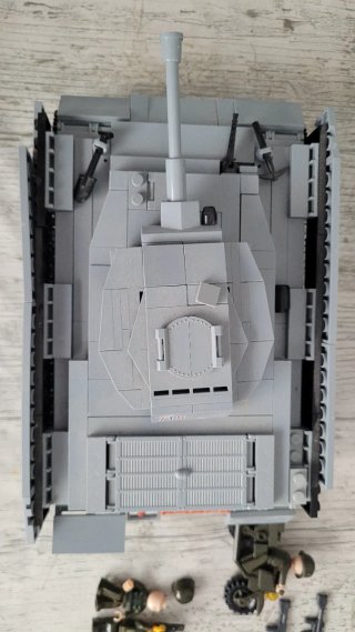 2 Tanques, Moto y 5 Soldados tipo Lego