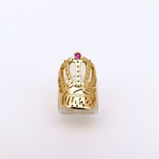 ANILLO CORONA QUEEN GRANDE CIRCONITA