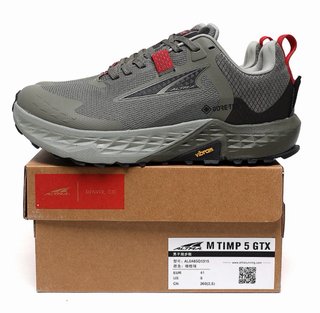 Zapatillas Altra TIMP 5 GTX Gris/Rojo