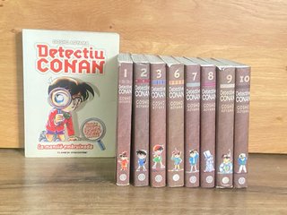 Comics del detective Conan 1-10 faltan del 4-5