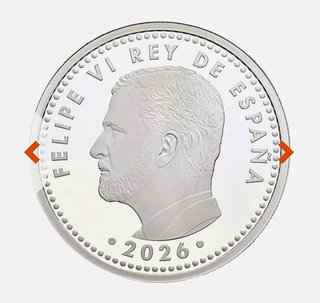 Campeones del Mundo 2026. Moneda  España