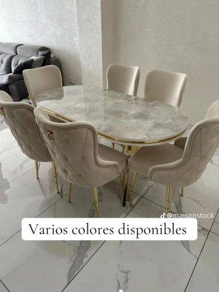 Mesa turca + 6 sillas 549€ nuevas