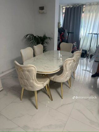 Mesa turca + 6 sillas 549€ nuevas