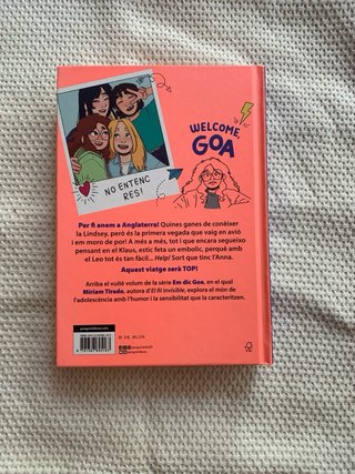 Libros Me llamo Goa 6, 7, 8 y 9, casi nuevos.