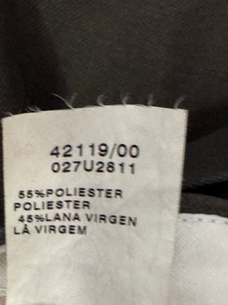 Traje El Corte Inglés Talla 54 Chaqueta y Pantalón