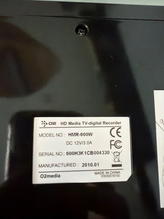 Reproductor Multimedia O2 HMR-600 Full HD