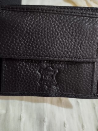 Billetera de Piel Marrón