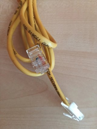 Cable de Red CABLETECH Amarillo