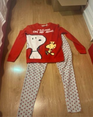 Pijama Snoopy Mujer XS Women'secret